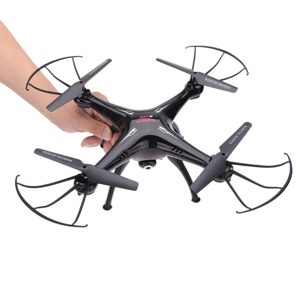 

SYMA X5SC 2.4G 6-Axis Gyro 2.0MP Camera Drone Selfie RC Drone Headless Mode 3D Flip RC Quadcopter RTF with Extra Battery