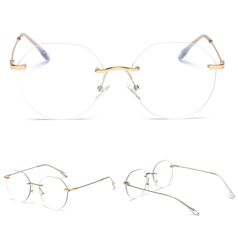 women's rimless glasses 8262 detail (6)