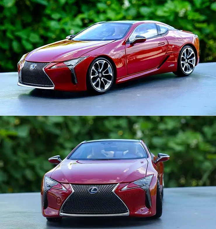 Высокая имитация LEXUS LC500h Коллекция Модель 1:18 Расширенный сплав модель автомобиля, литая металлическая модель игрушечного автомобиля