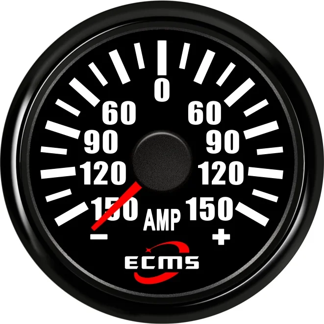 Buy Marine 52mm Ammeter AMP Gauge +/ 150A With Current