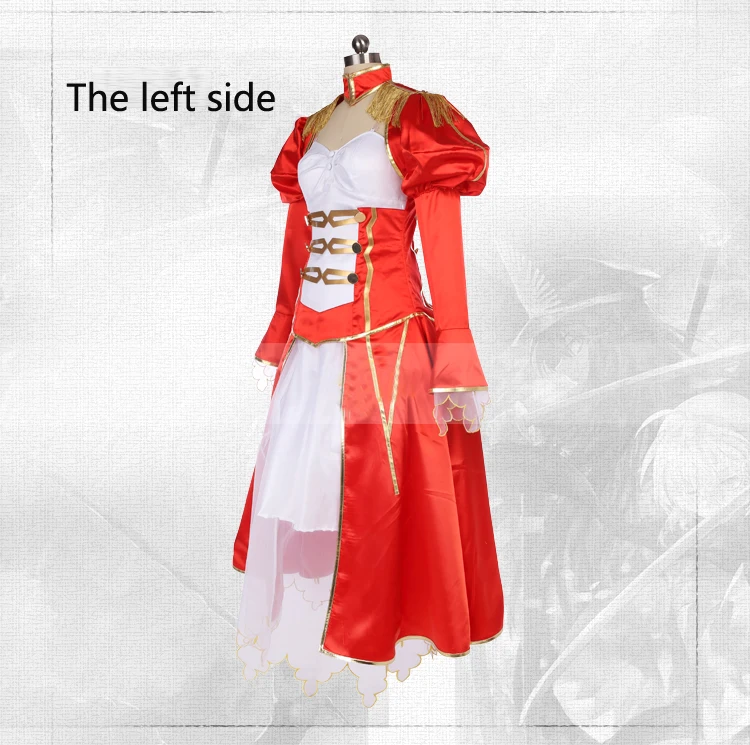 Excellent Custom size fate grand order Saber Nero Claudius Augustus cosplay costume female red dress Halloween Carnival Anime clothes cos 6 Excellent Custom size fate grand order Saber Nero Claudius Augustus cosplay costume female red dress Halloween Carnival Anime clothes cos 6