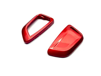 

Remote Flip Key Fob Shell Protection Key Case Cover Metallic Red For BMW Keyless Remote Key