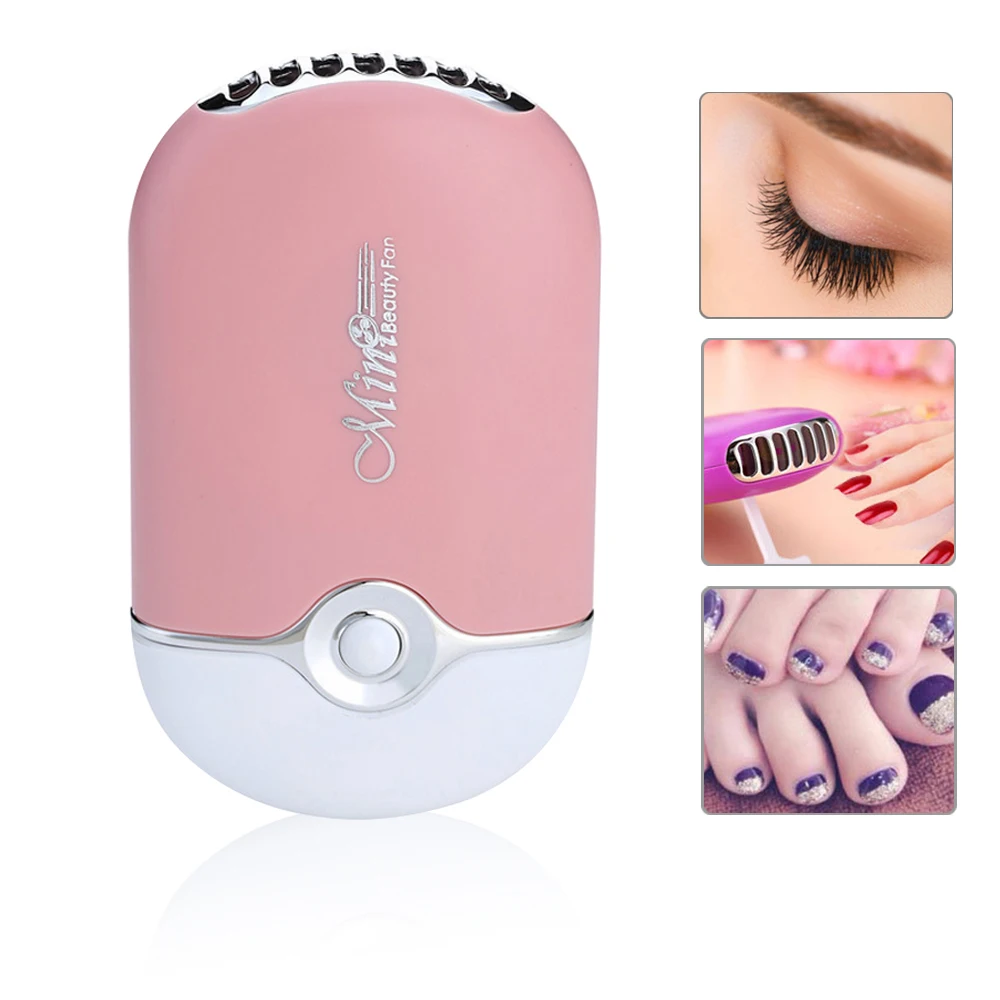 

Nail Dryer Nail Tools Blowing USB Creative Eyelash Fan Blow Dryer Mini Pocket Small Fan Utility Drier Nail Polish
