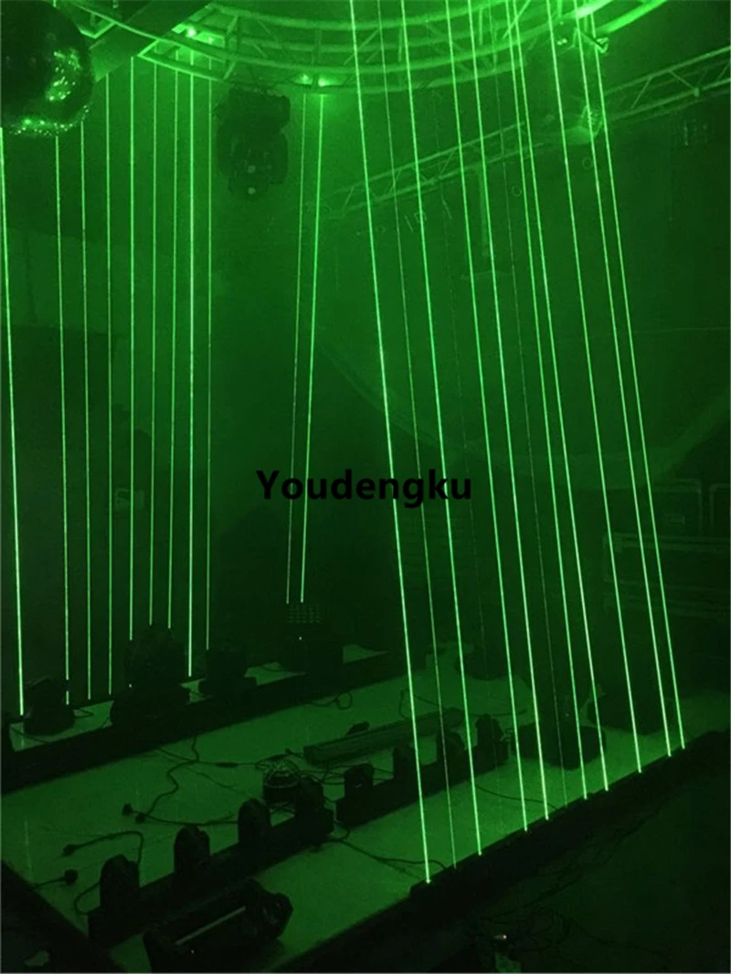 2 pieces High quality cheap price special stage effect 8 lens green