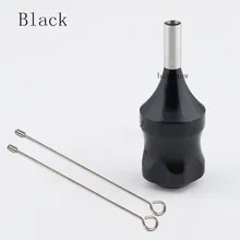 Retail 1 piece High Quality 30MM Black Aluminum Alloy Tattoo Grip for Tattoo Machine Gun Tips Hawk Tattoo Needles Supplies BCG30