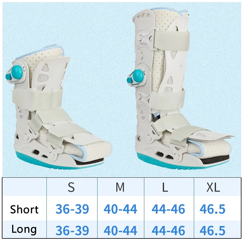Aircast Walker Brace 1 шт. Экстра пневматическая прошелушивающая обувь для походов из