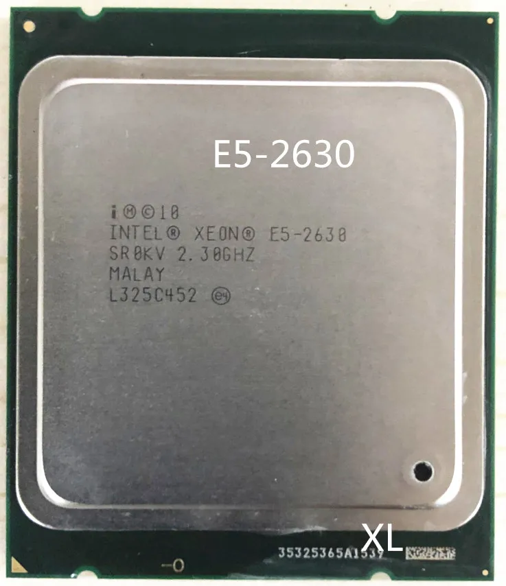 Intel xeon e5 2630 SR0KV E5-2630 2,3 ГГц 7.2GT/s 15 Мб шесть ядер LGA2011 E5-2630 центральный процессор