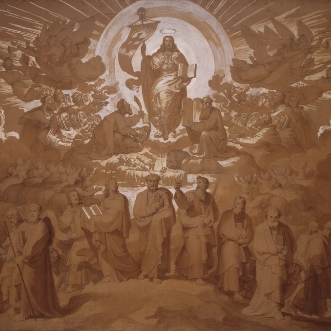 The Spreading Of Christianity Or The Mission Of The Apostles Poster Print (36 x 24)