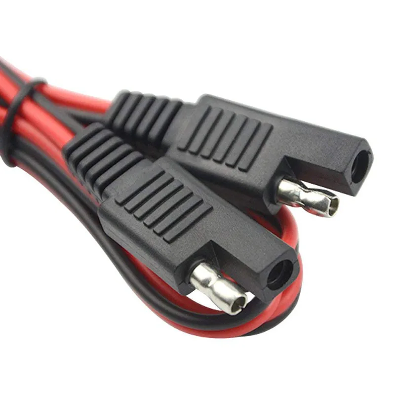 4pcs SAE to SAE Extension Cable Wire Quick Disconnect Connector For Car Motorcycle Car Styling