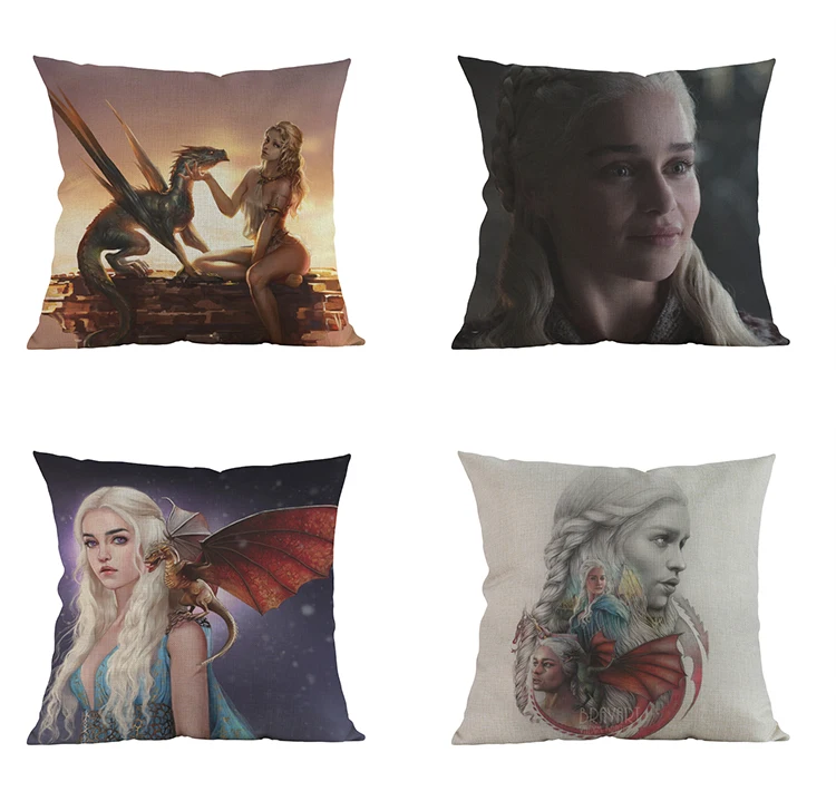 Часть 8 игры престолы Подушка игры питания подушки Чехлы cojines decorativos para Соф наволочки, покрытия для подушек