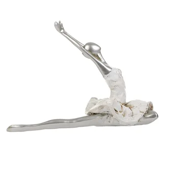 

Ballet Dancing Beauty Model Decoration Figurine Handmade Resin Craft European Home Living Room Study Dancer Figurine Gift