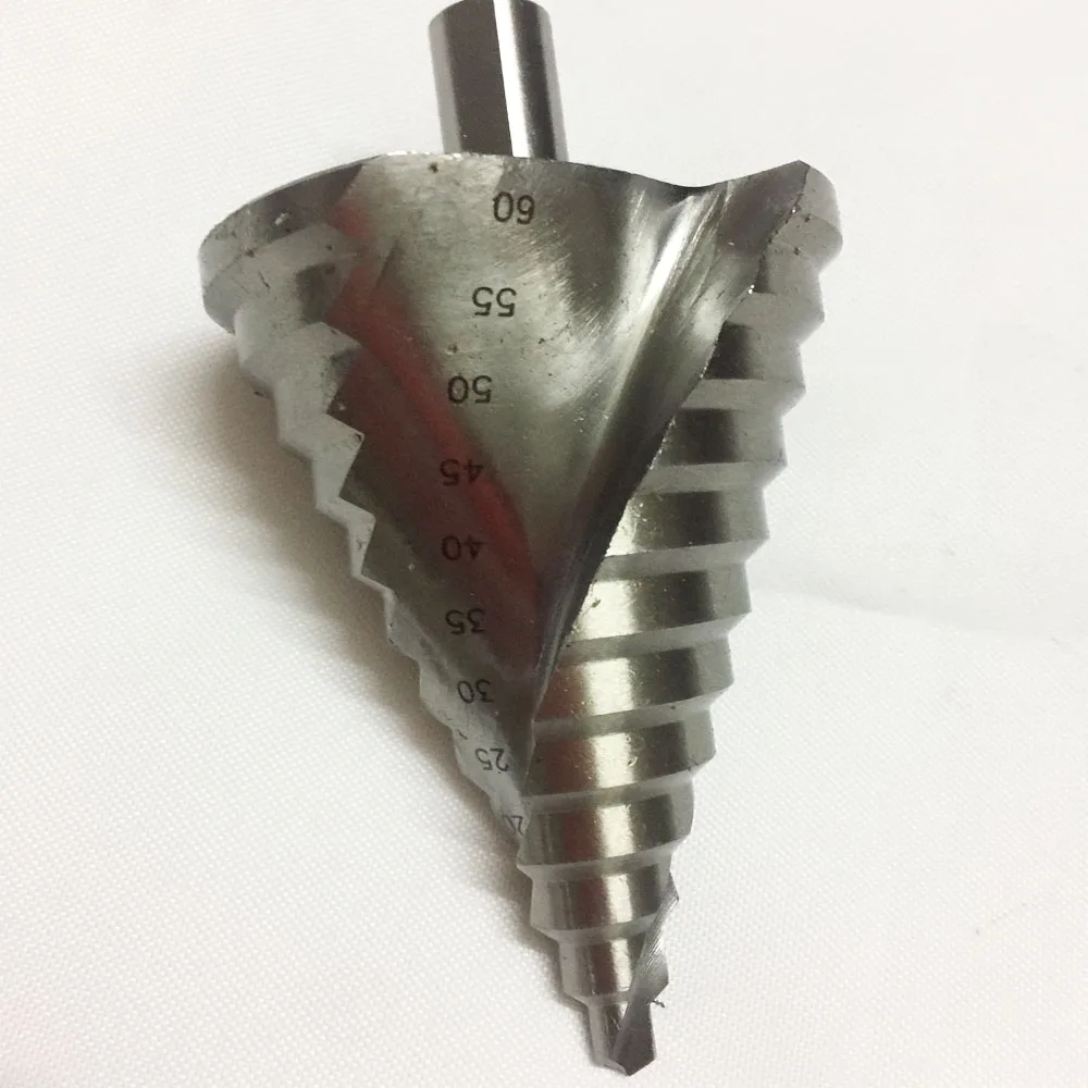 Spiral groove step drill 6-60MM / steel drill / step drill / Multifunction Twist Drill / drilling tool / reaming Spiral groove step drill 6-60MM / steel drill / step drill / Multifunction Twist Drill / drilling tool / reaming