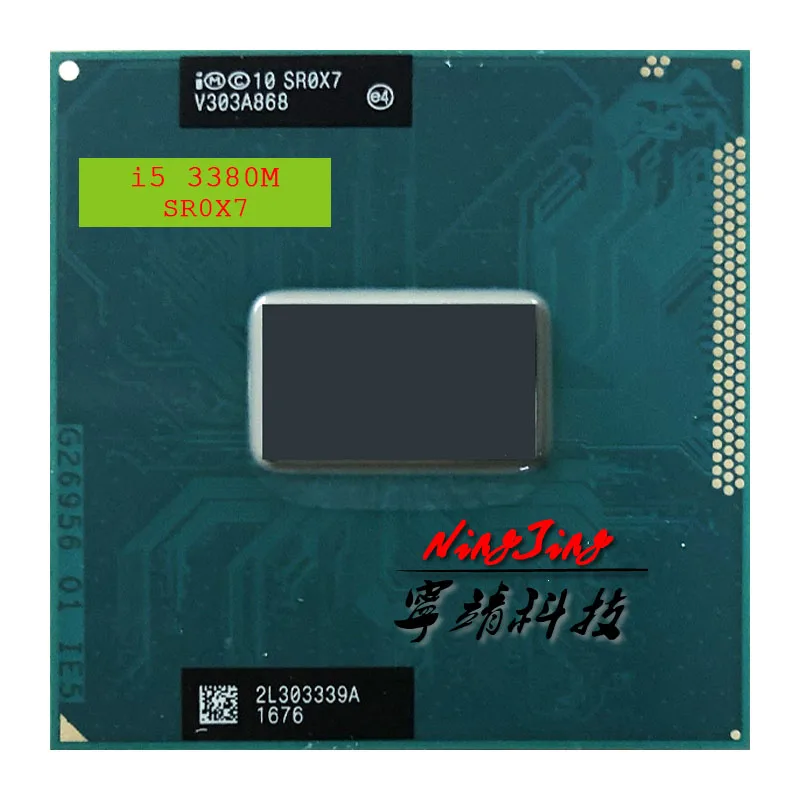 

Intel Core i5-3380M i5 3380M SR0X7 2.9 GHz Dual-Core Quad-Thread CPU Processor 3M 35W Socket G2 / rPGA988B