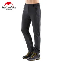 Naturehike зимние походные брюки Мягкая оболочка ветрозащитные водонепроницаемые Треккинговые Брюки Мужские Женские походные лыжные брюки
