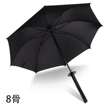  Japanese Samurai Umbrella Strong Windproof Semi Automatic Long Umbrella Large Man And Women's Business Umbrellas Mens Paraguas 