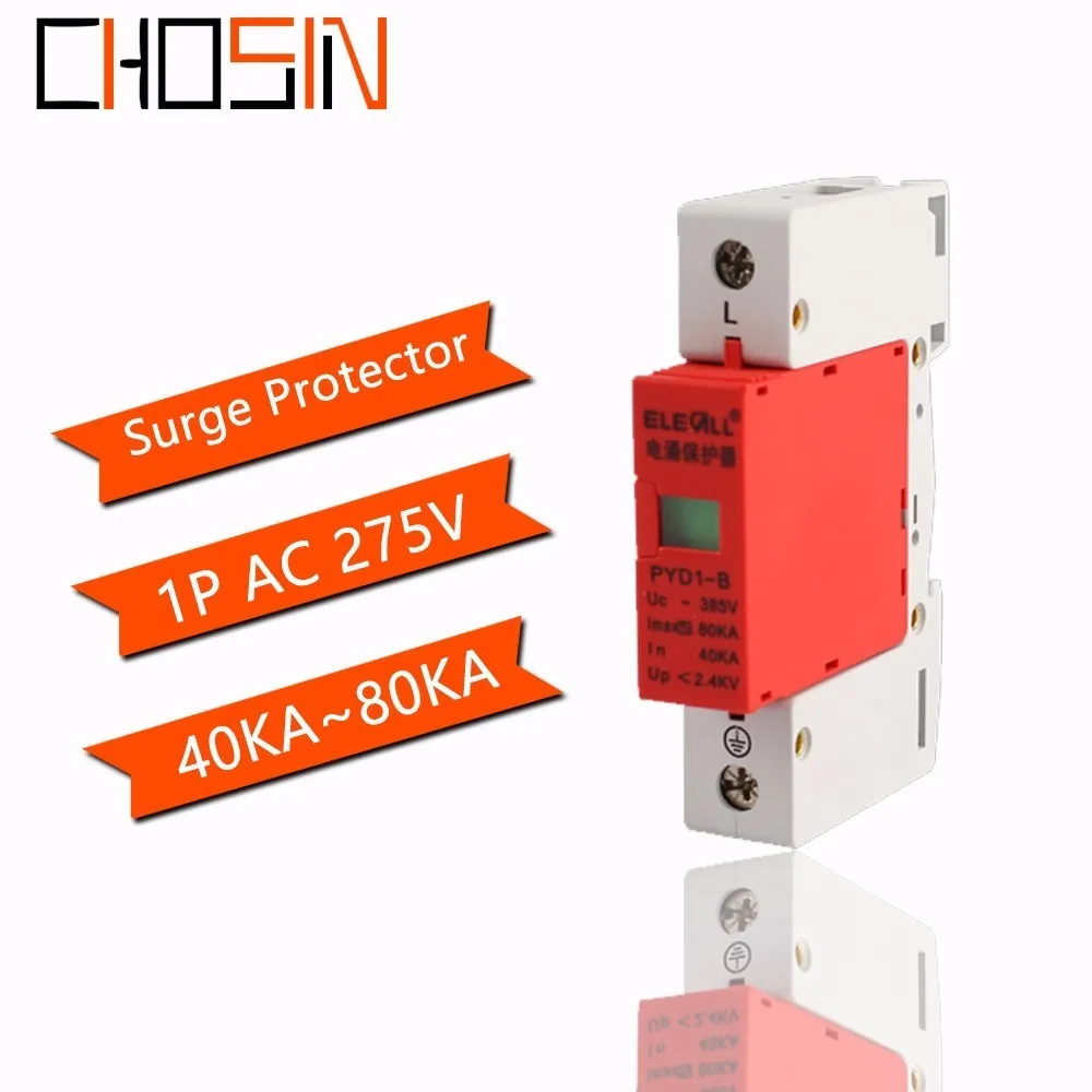 Устройство для защиты от перенапряжения Φ 40KA ~ 80KA 275V 385V 420V AC Spd защитное устройство