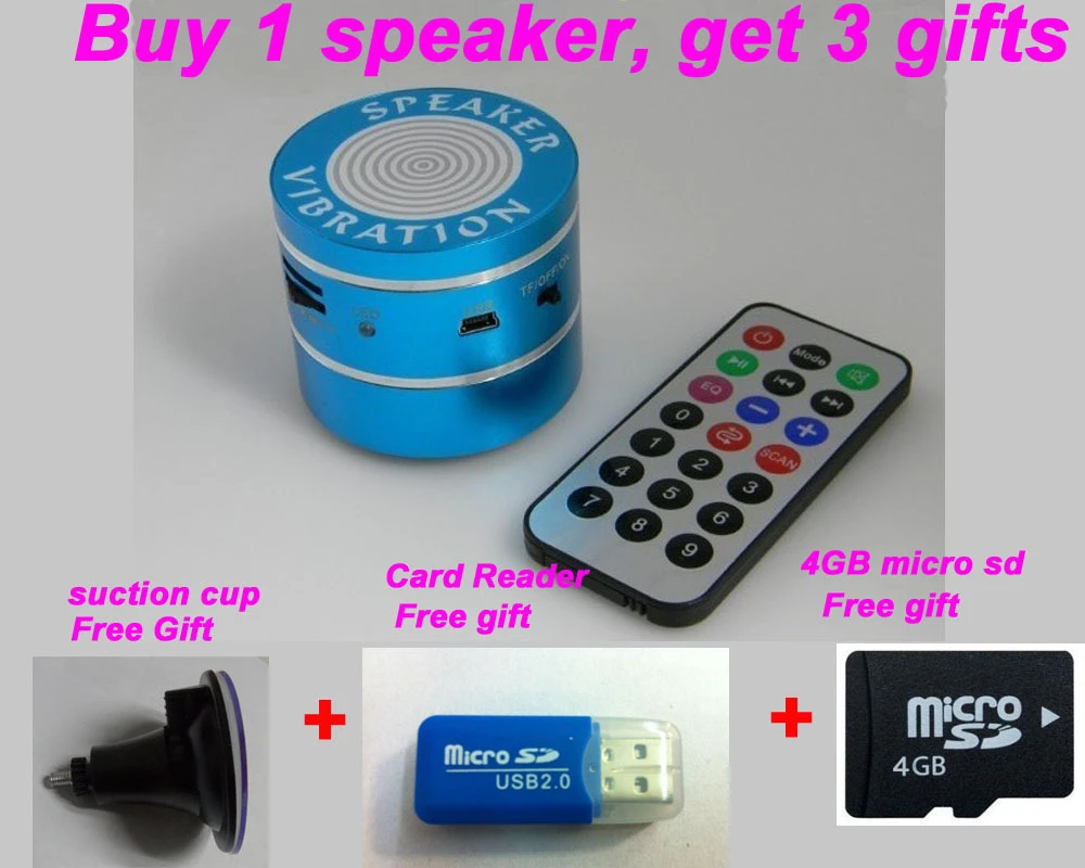 suction cup vibration speaker