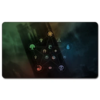 

Mana Walking Atlas 60x35cm Magic Playmat Walking Atlas Magic Playmat for Board Game table mat Mouse Pad