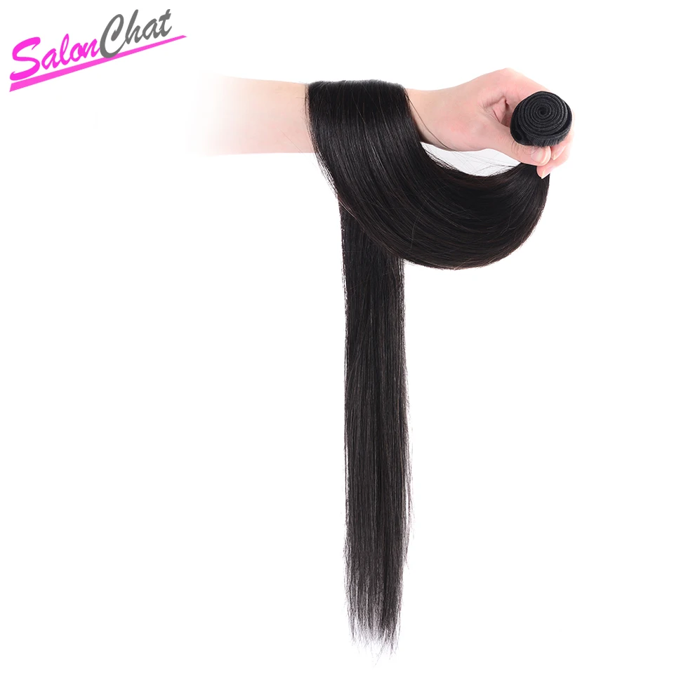 

8-60" Straight Brazilian Hair Weave Bundles 100% Remy Human Hair 1/3/4 Pcs 26 28 30 32 34 40 50 Inch Bundles Deals SalonChat