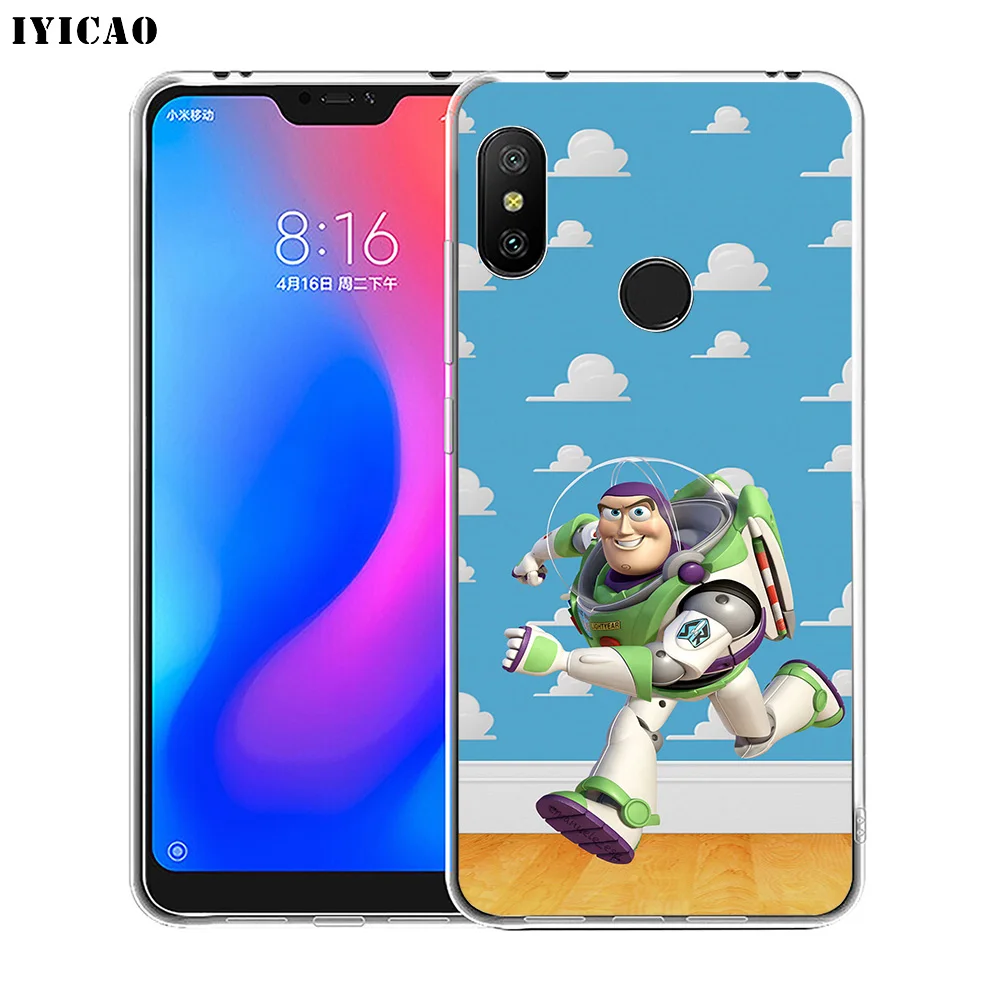 IYICAO игрушка история мягкий силиконовый чехол для телефона Xiaomi Redmi 4A 5A 6A Note 7 6 5 Pro Plus