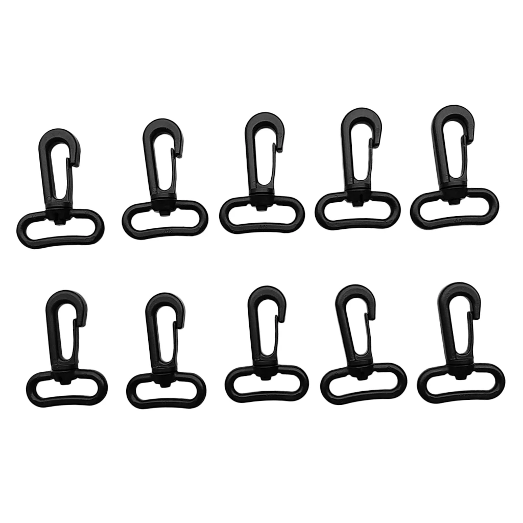 

Pack Of 10 Swivel Snap Hook Clip For Scuba Diving 25mm/1inch Webbing Strap