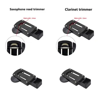 

1pc Reed Trimmer Cutter Corrector For Clarinet Tenor Alto Soprano Saxophone Woodwind