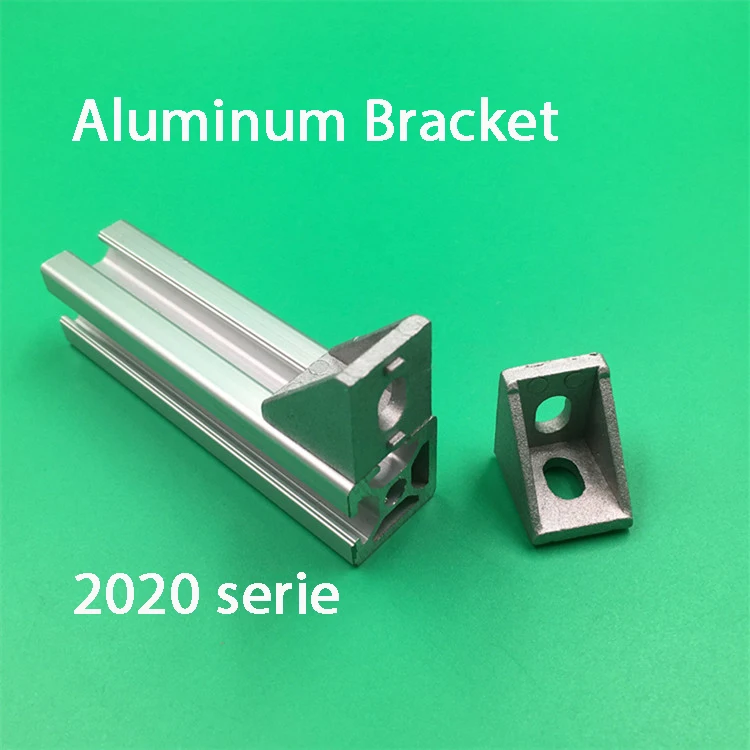 Алюминиевые угловые кронштейны 20x20Corner 20x20x17 мм для 20 экструзионных фрезерных