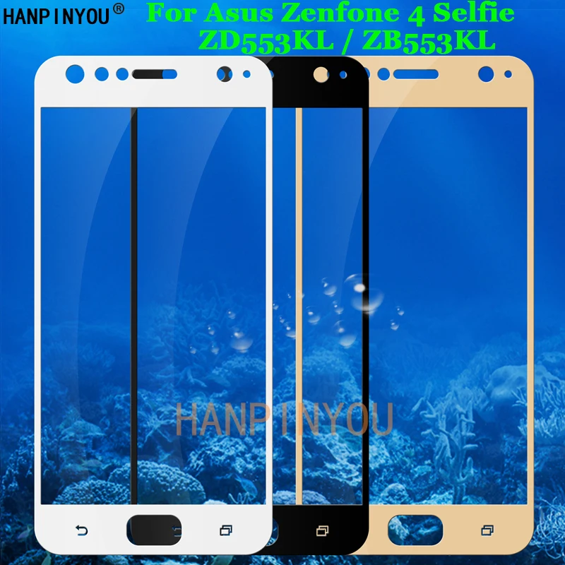 Для Asus Zenfone 4 Selfie ZD553KL / ZB553KL 5 дюйма полное покрытие закаленное стекло 9H 2.5D Премиум