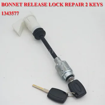 

1343577 Bonnet Release Lock Latch Set Repair 2 Keys For Ford Focus MK2 2004-2012 1343577 4M5AA16B970BA