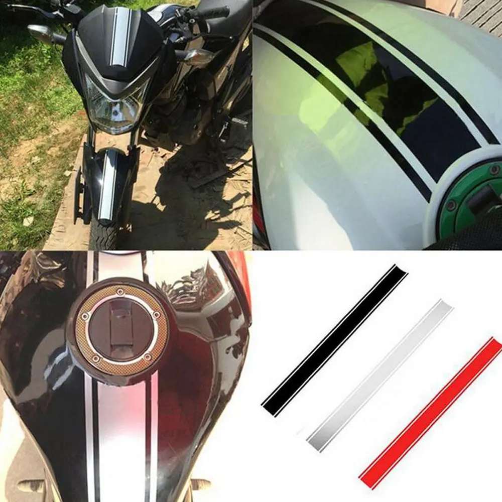 

1Pcs Motorcycle Fuel Tank Cap Reflective Sticker DIY Tape Car Decoration Sticker Motorcycle Decals