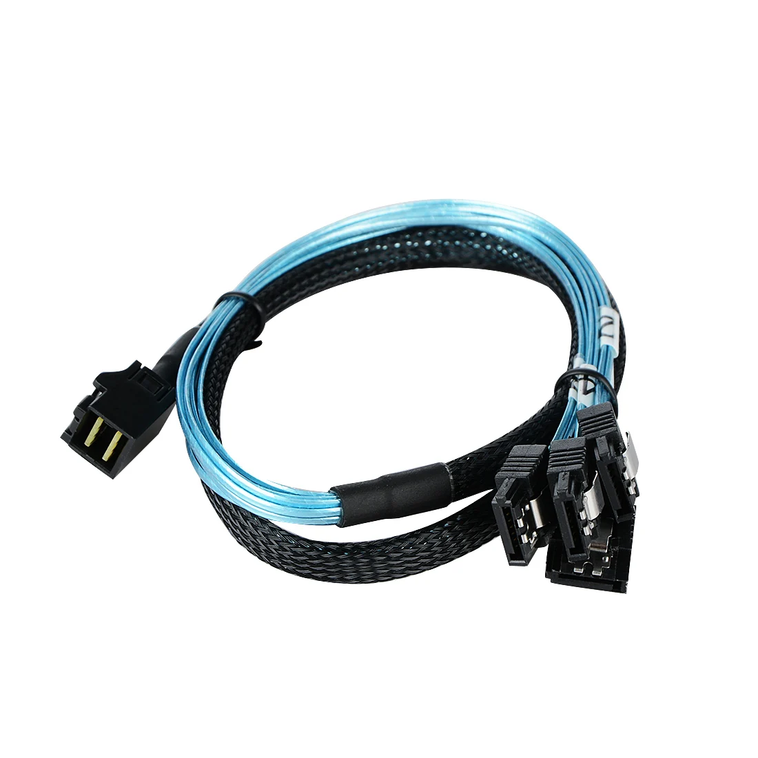 

Internal HD Mini SAS (SFF-8643 Host) To 4 SATA (Target) Cable