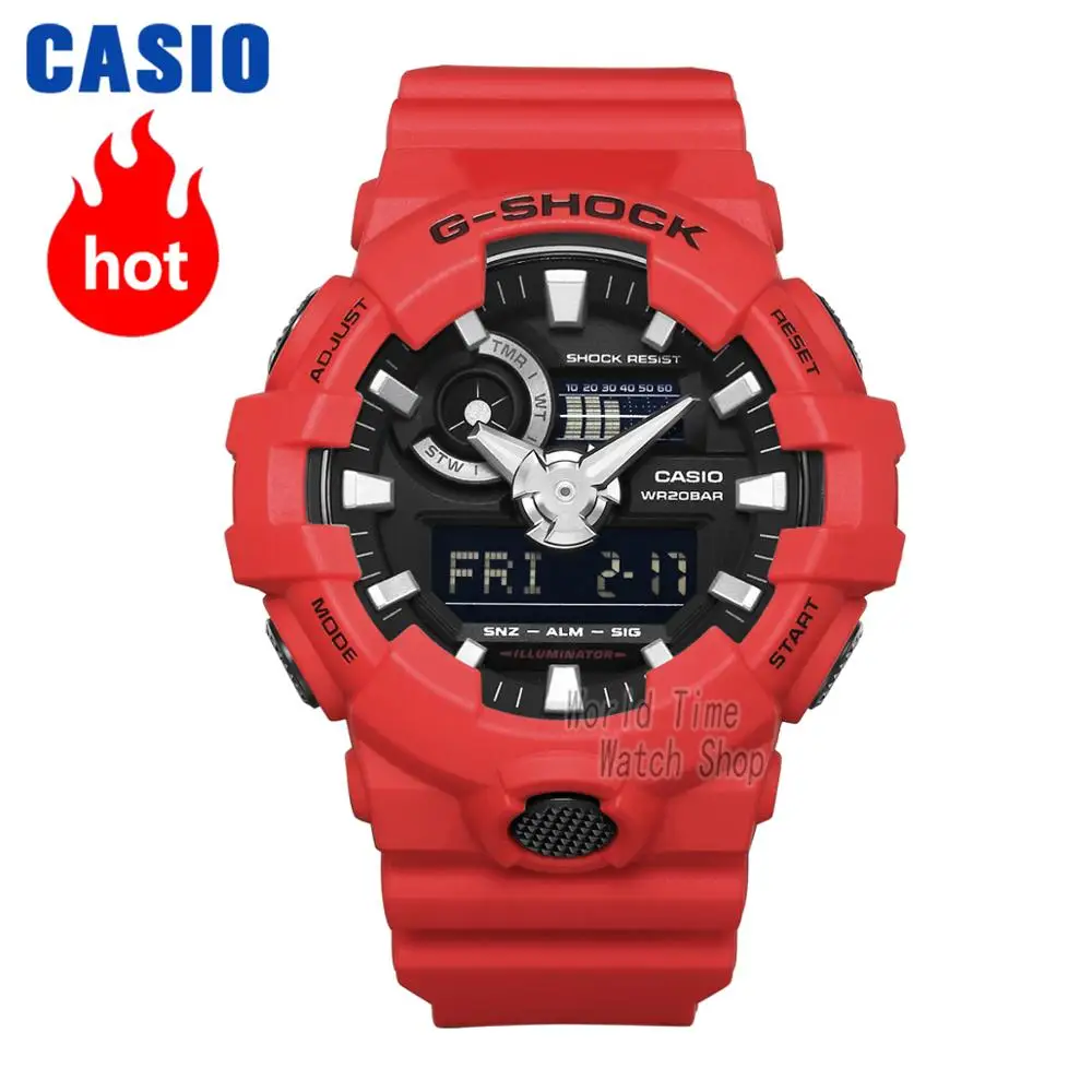

Casio watch G-SHOCK large dial double show sports men's watch GA-700-4A
