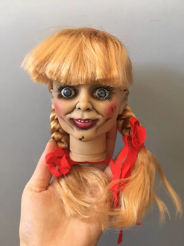 

Limited Collection Baby Doll Annabelle Doll Head DIY Girl Toy Children Birthday Gift