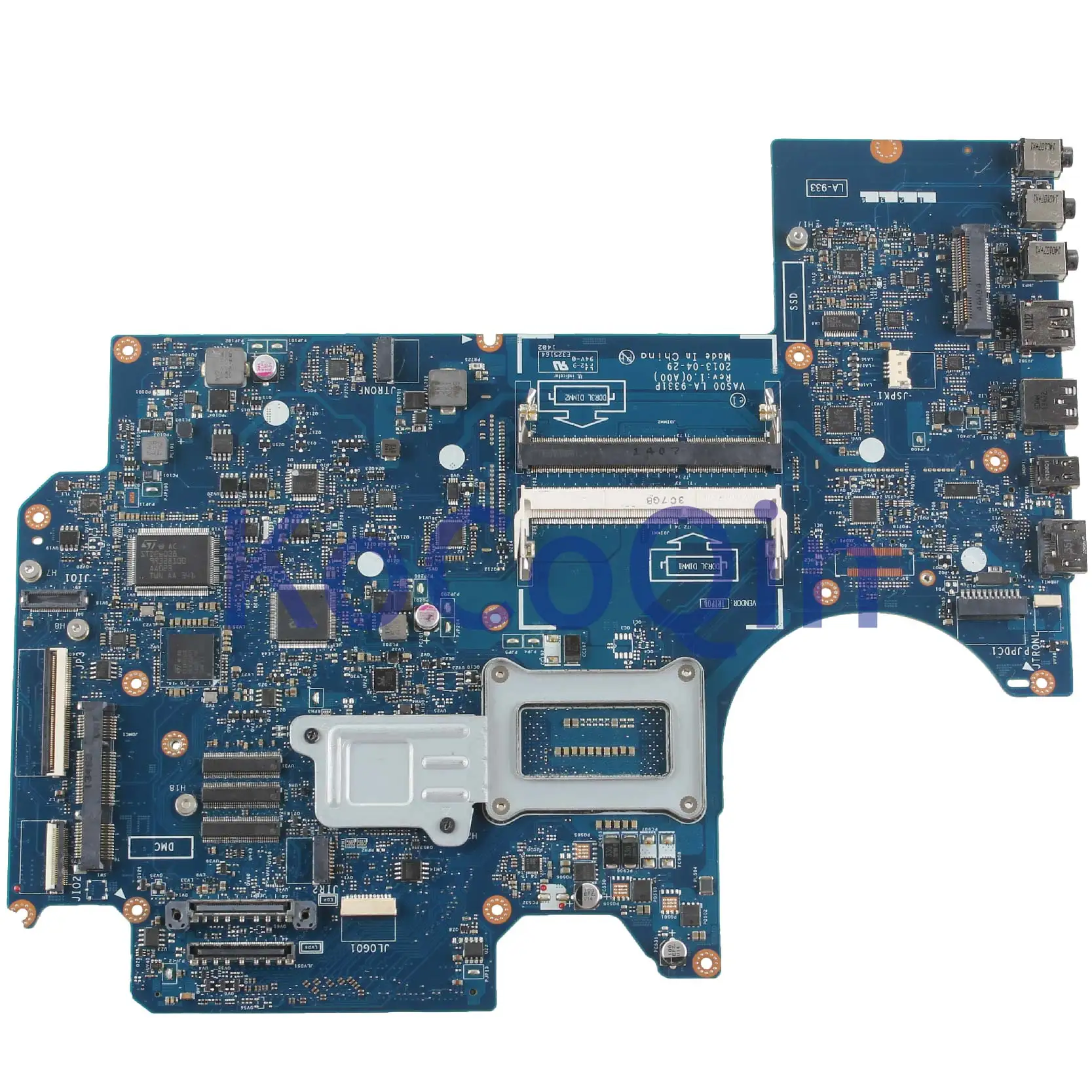 discount  KoCoQin Laptop motherboard For DELL Alienware M17X R5 Mainboard CN-041W46 041W46 VAS00 LA-9331P SR1