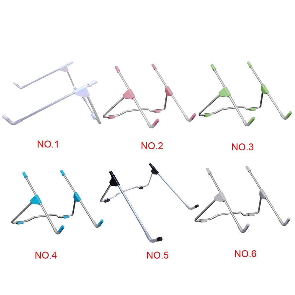 Алюминиевый сплав настольный ноутбук Поддержка планшет Топ нескользящий регулируемый держатель-подставка стойка домашний офисный стол