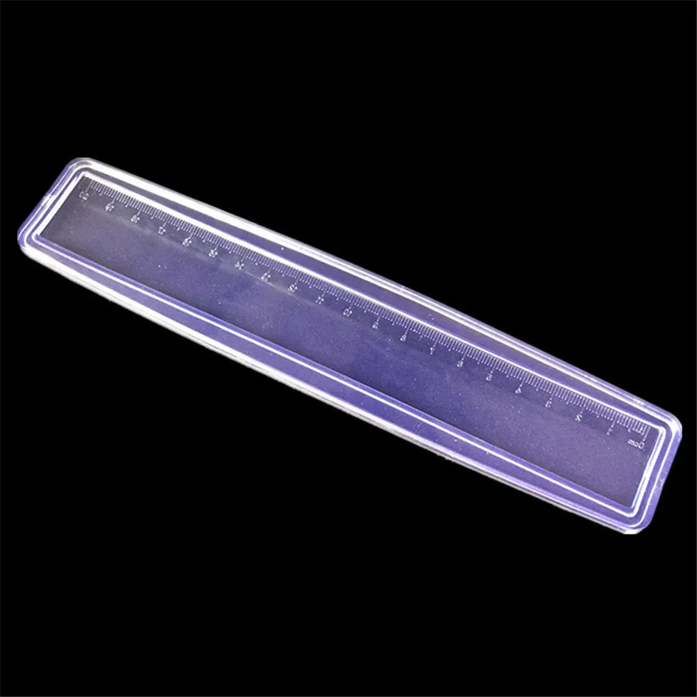

Ruler Shape Accessories Epoxy Mold Transparent Silicone Mould DIY Phone Case Decoration Tools Embossed Fondant Cake Molds Aouke