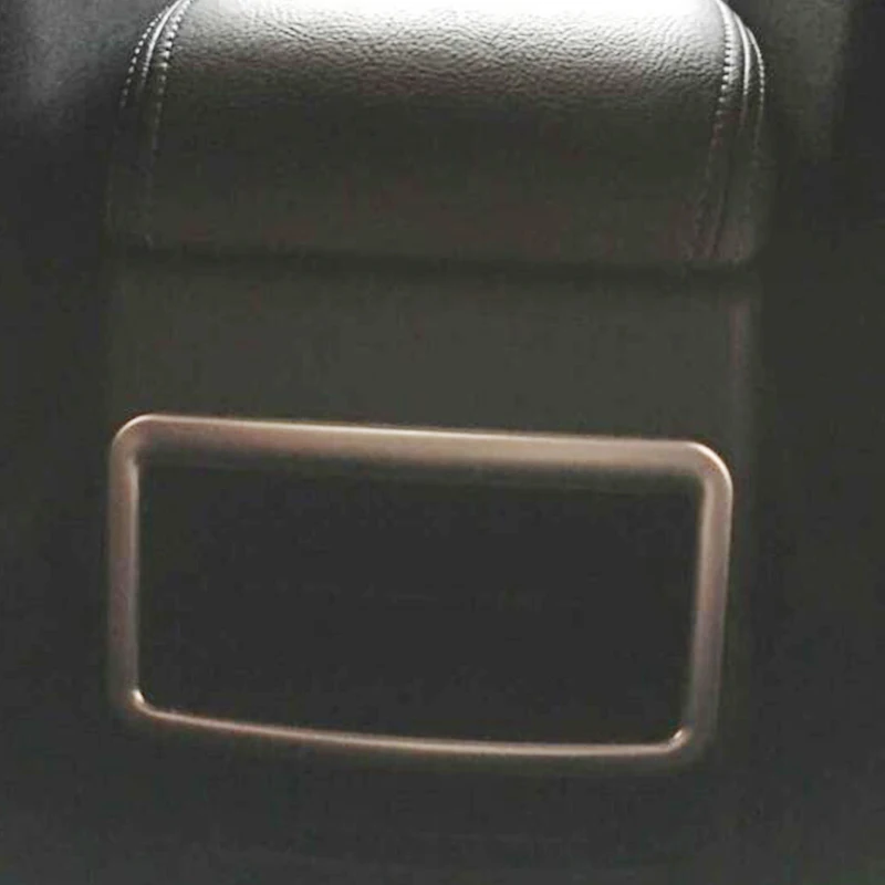

ABS Chrome For Citroen C4 2016 Accessories Car rear storage Box frame Cover Trim car styling