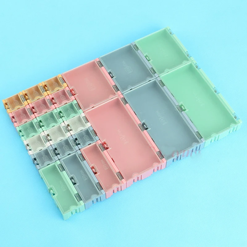 Tanie 1 zestaw = 24 szt. SMD SMT IC element elektroniczny Mini schowek i praktyczna biżuteria schowek wybrane elementy