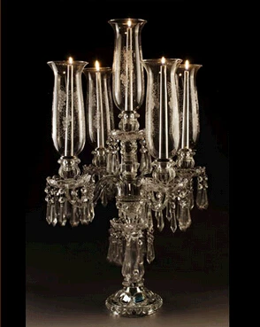 

Free shipping factory direct sale exquisite crystal candle holders, wedding decoration, hotel decoration