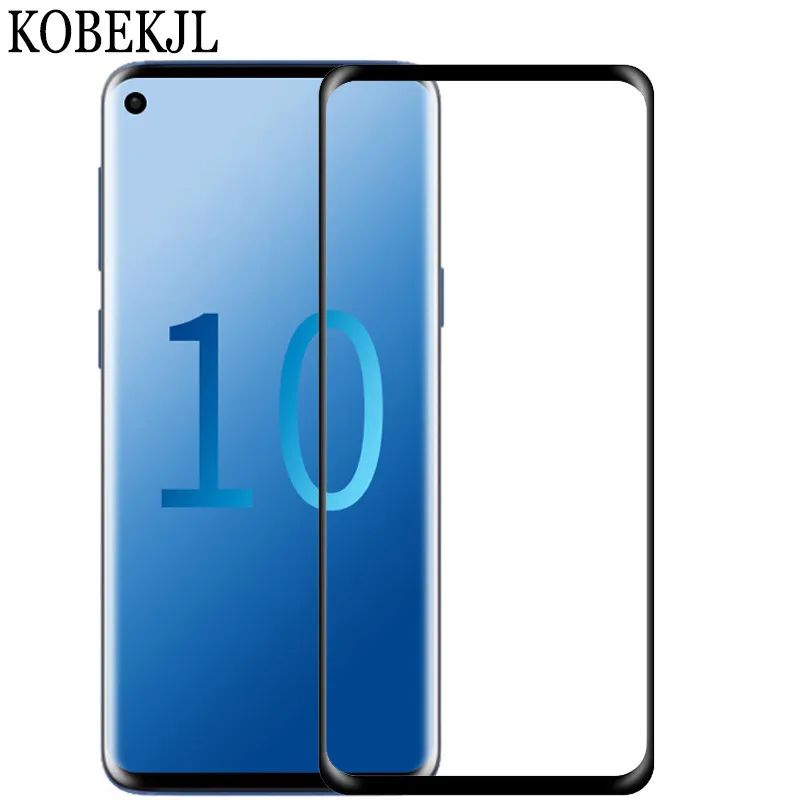 3D закаленное стекло для Samsung Galaxy S10 Plus Защитная пленка экрана S 10 S10Plus стеклянная с