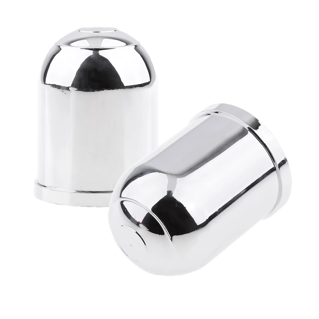 Dual Universal 50mm Plastic Tow Bar Ball Cover Cap Towing Hitch Caravan Trailer Protective Case Silver Cap Chrome Dual Universal 50mm Plastic Tow Bar Ball Cover Cap Towing Hitch Caravan Trailer Protective Case Silver Cap Chrome