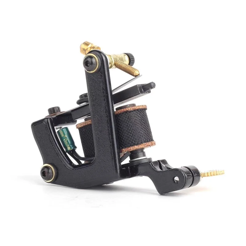 

Tattoo Coil Machine Gun 10-Wrap Coils customized Iron Shader Liner for Tattoo Artists Supply Permanent Makeup