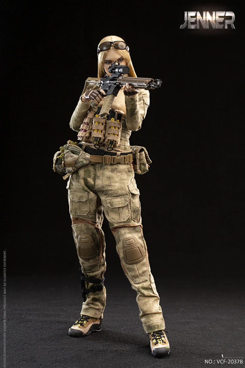 1/6 полный набор A-TACS FG женский солдат Дженнер и немецкая овчарка набор VCF-2037 ABC Ation фигурка модель игрушки подарок