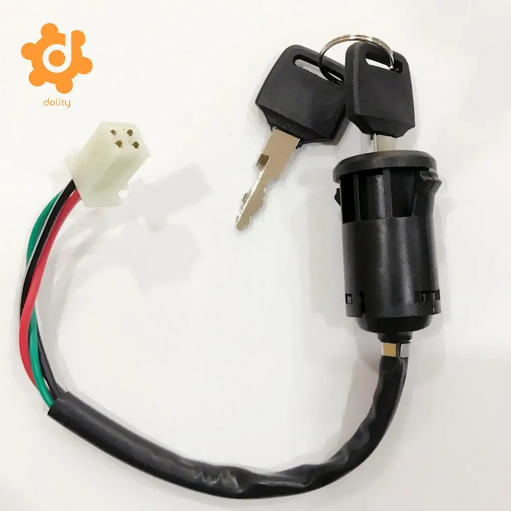 Universal Motorcycle Ignition Switch Key For Honda Yamaha Suzuki Quad