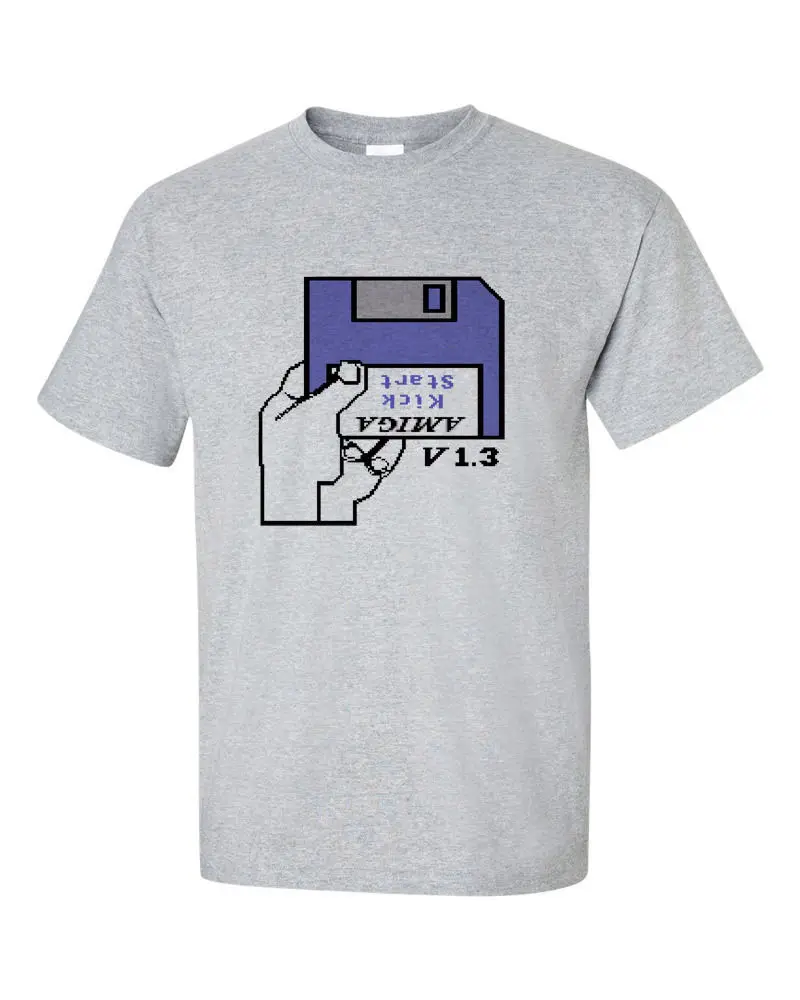 

Commodore Amiga Kick Start T-Shirt white or grey