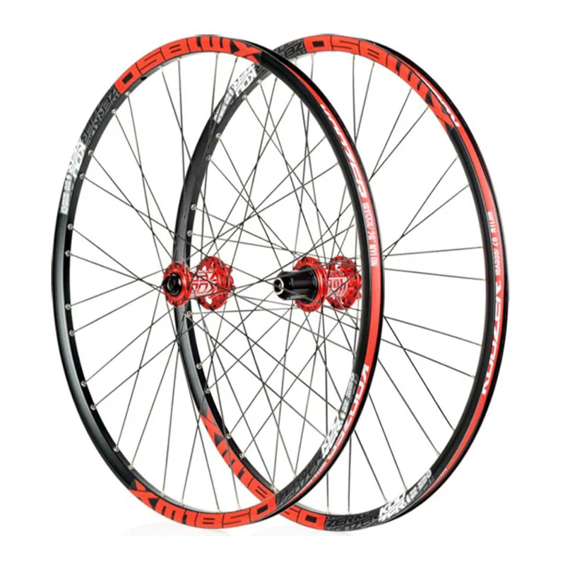 Sale Koozer XM1850 MTB Alloy Wheels 26inch Aluminium Mountain Clincher Bike Wheelset 4