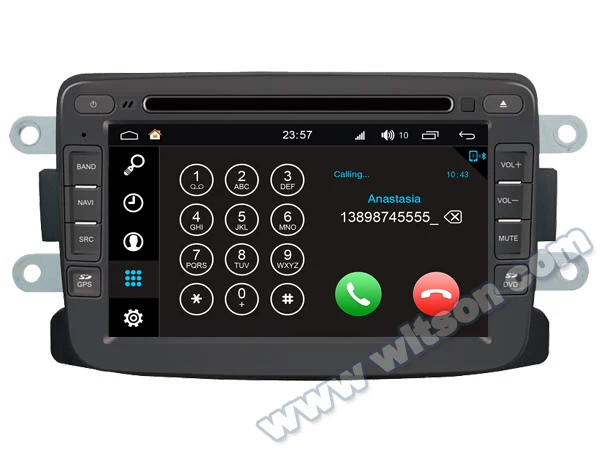 Discount 7" Android 8.0 Oreo OS Special Car DVD Multimedia GPS Radio for Renault Sandero 2012-2017 & Lodgy 2012-2017 & Symbol 2013-2017 5