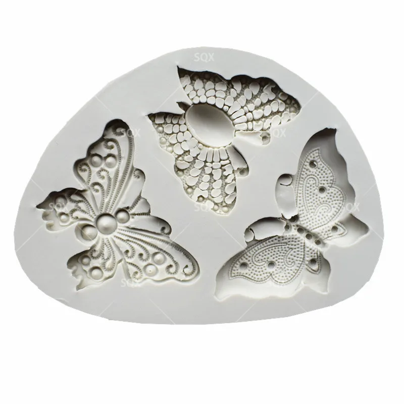 Силиконовая форма для выпечки шоколада Бабочка силиконовая торта резак печенья