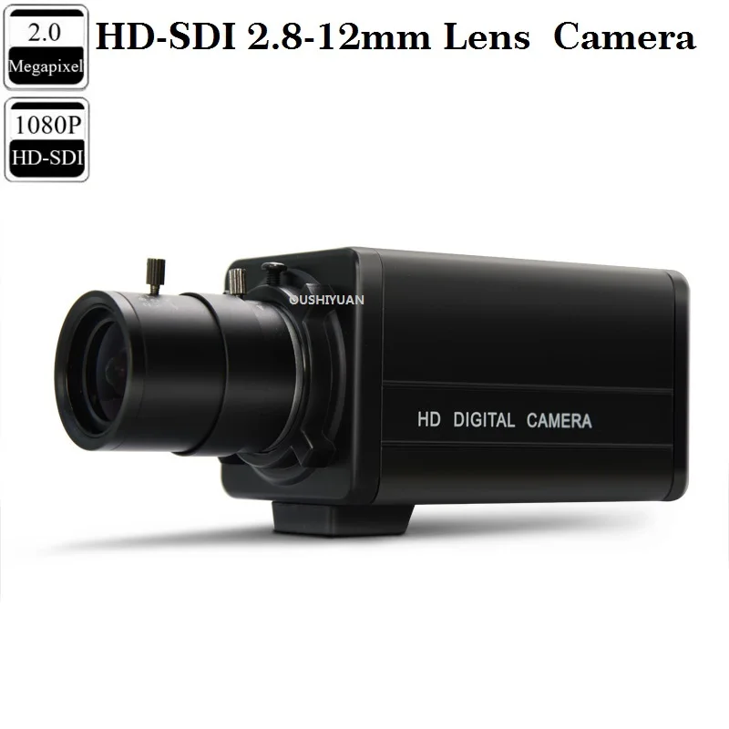 

CCTV HD SDI 2.0MP 1080P Variable Focal Lens 2.8-12mm HD SDI Security Box SDI Camera