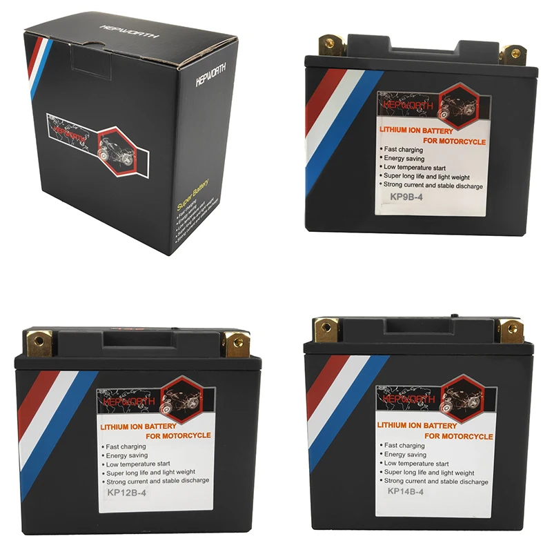 12V CCA 180 480A литиевая батарея стартера мотоцикла 4Ah 5Ah 10Ah 14Ah LiFePO4 скутера Встроенный